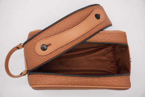 Nomar Men's Toiletry Bag - Brown