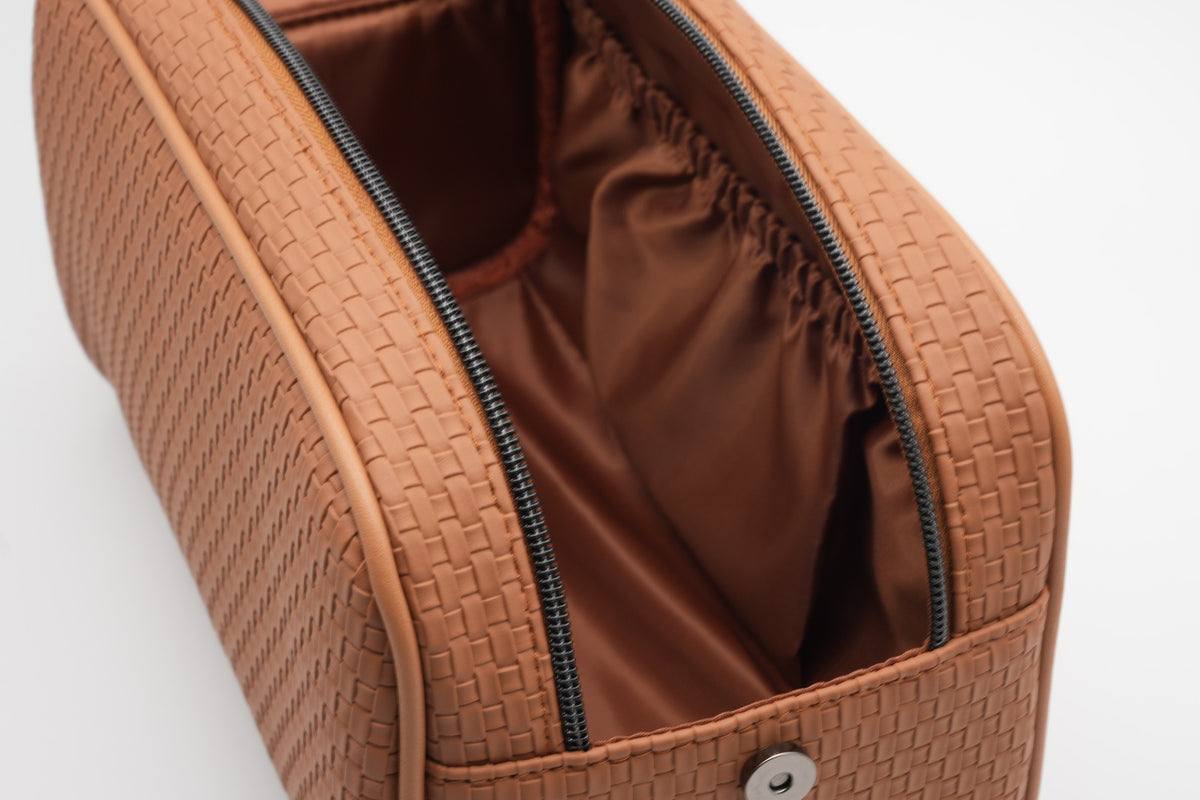 Nomar Men's Toiletry Bag - Brown