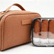 Nomar Men's Toiletry Bag - Brown